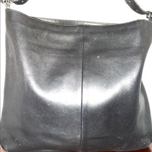 Vintage Coach black handbag